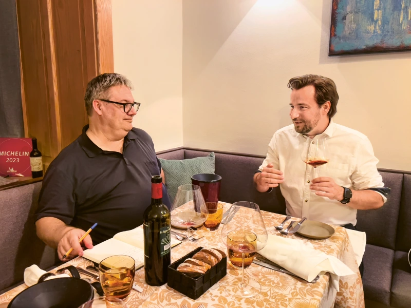 Weingutsbesuch Heribert Bayer Kellerei In Signo Leonis