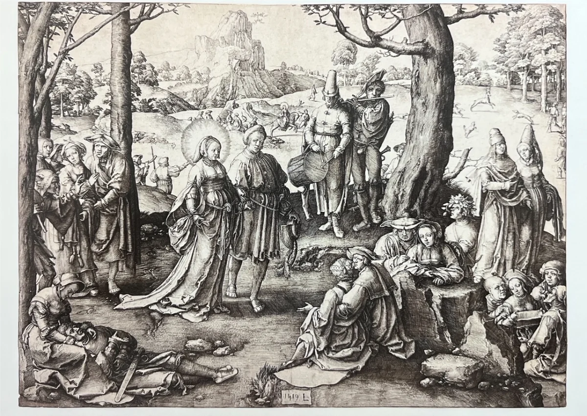 Lucas van Leyden «Der Tanz der heiligen Maria Magdalena» 1519