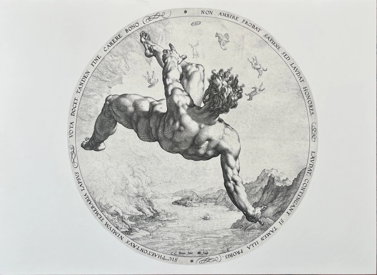 Hendrick Goltzius «Phaëthon - Himmelsstürmer» 1588