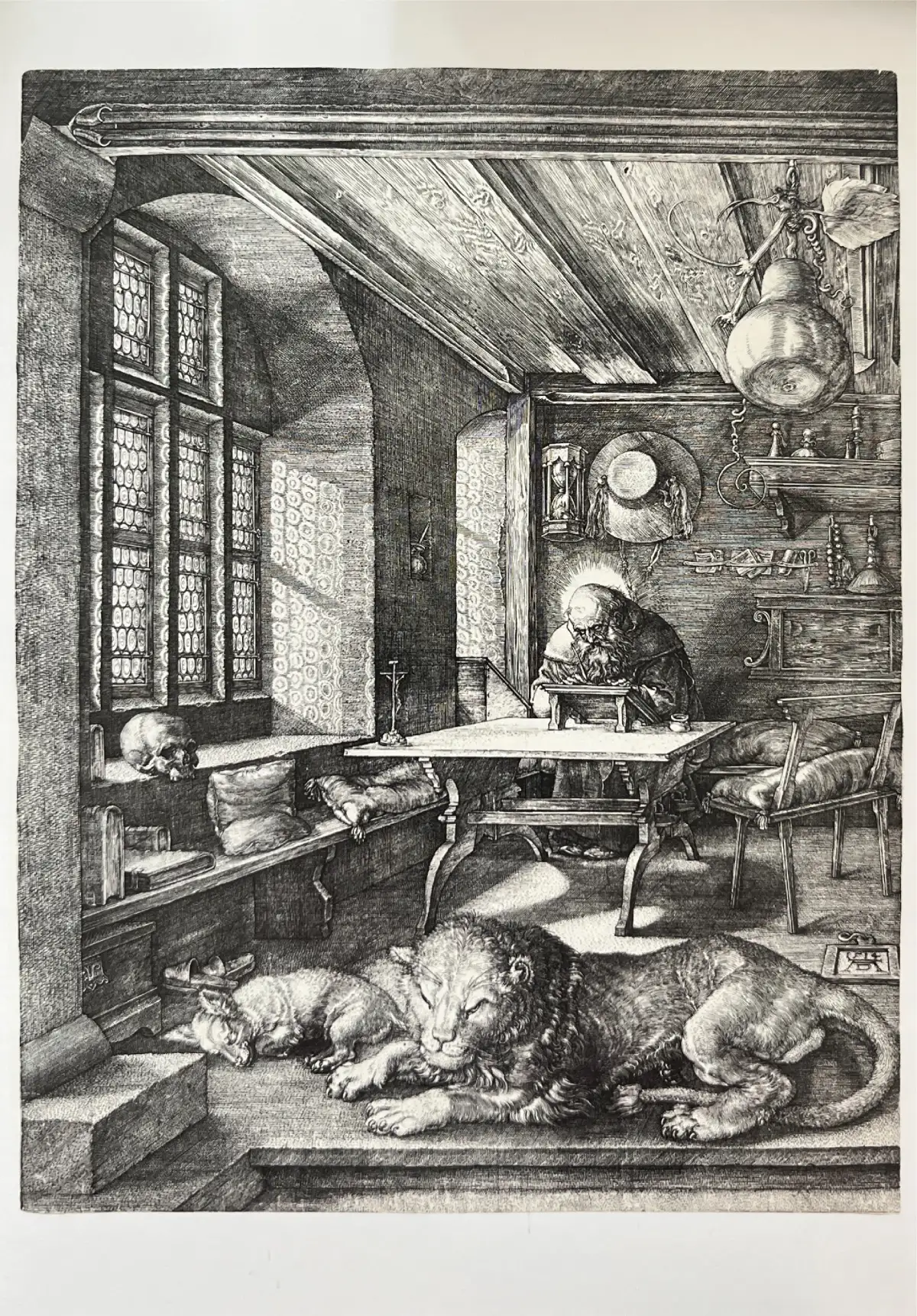 Albrecht Dürer «Der heilige Hieronymus im Gehäus» 1514