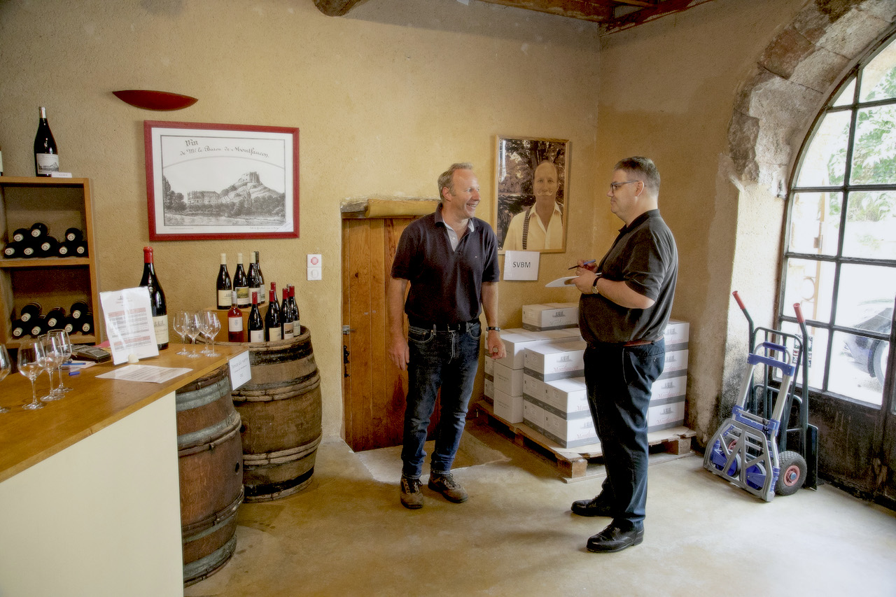 Weingutsbesuch Château de Montfaucon