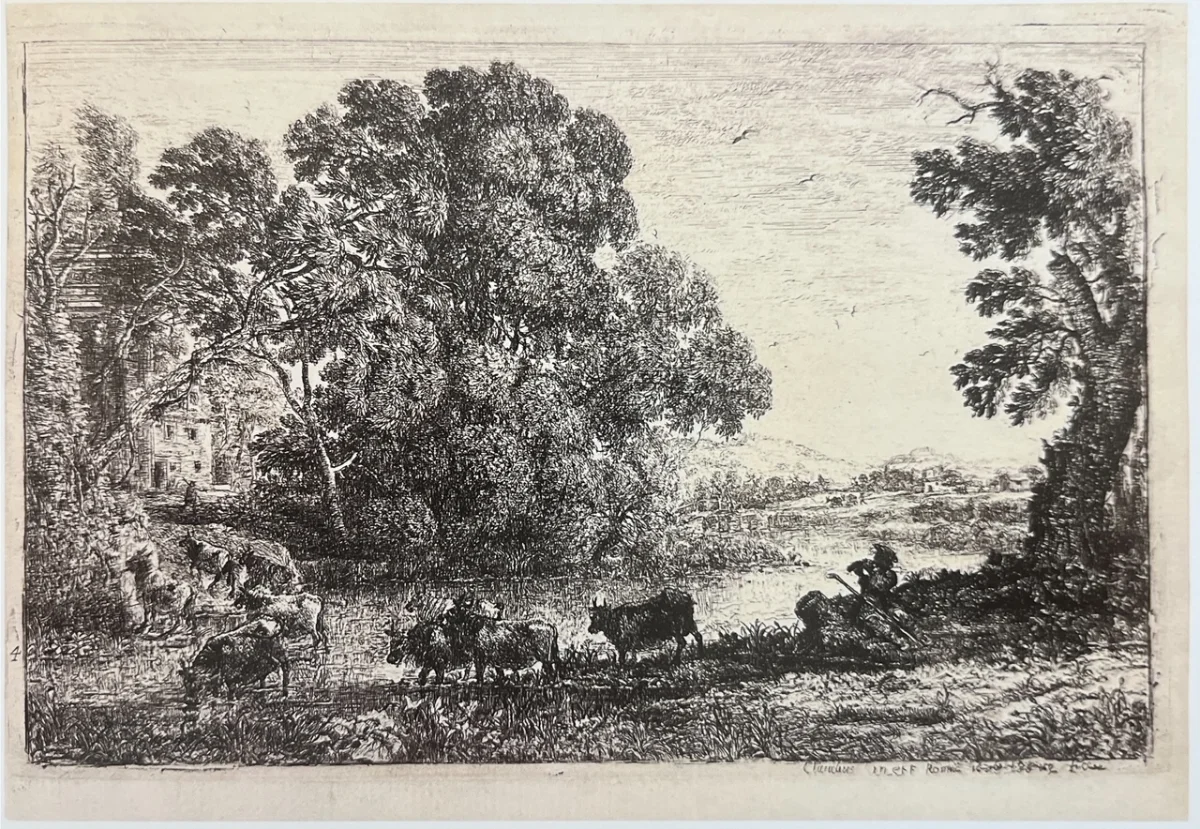Claude Lorraine «Le Bouvier» 1636