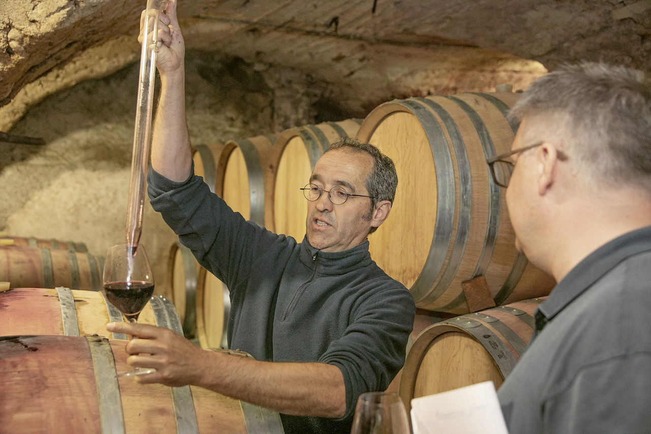 Weingutsbesuch Château de Saint Cosme