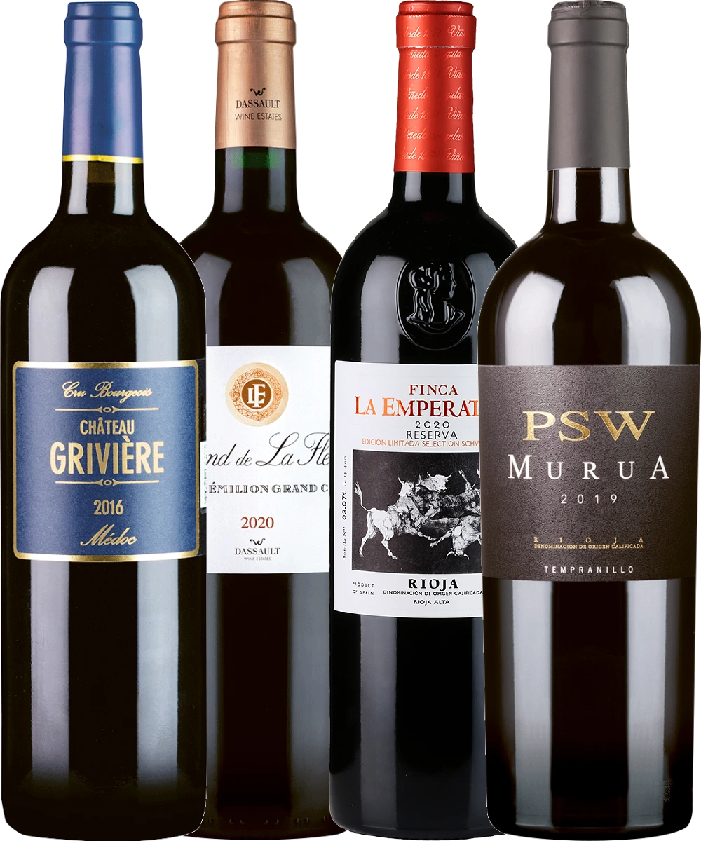 Degupaket Bordeaux & Rioja