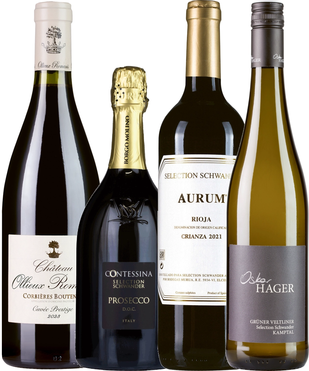Degupaket Grill-Weine