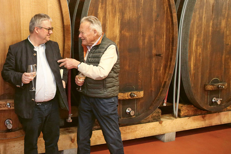 Weingutsbesuch Rebgut Familie Zahner
