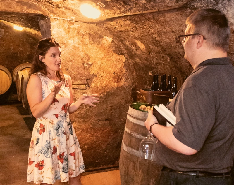 Weingutsbesuch Château des Moriers