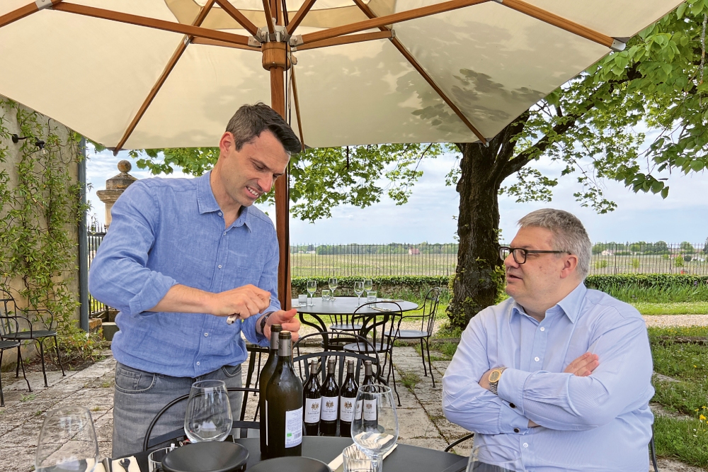 Weingutsbesuch Château Saint-Robert