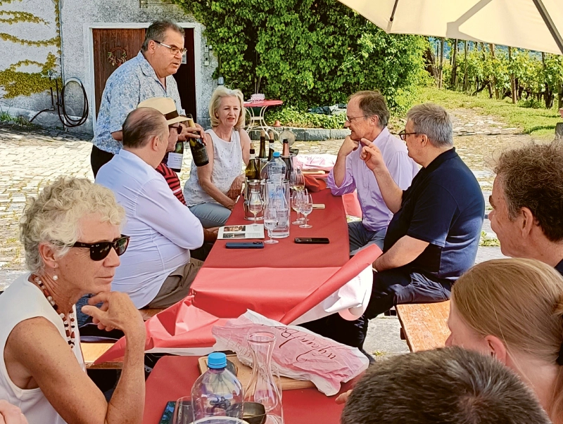 Weingutsbesuch Rebgut Familie Zahner