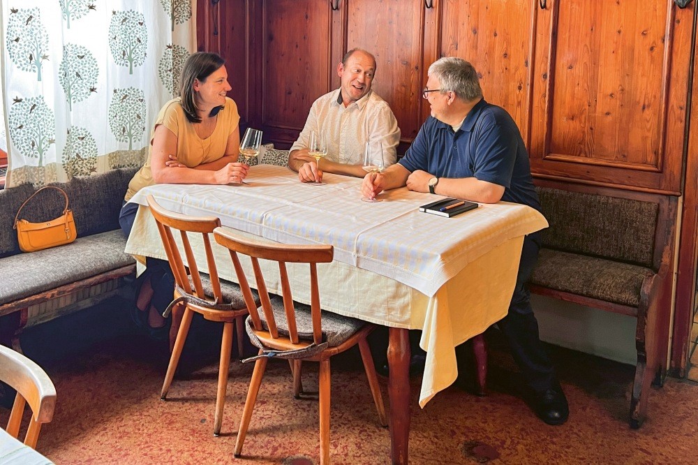 Weingutsbesuch Oskar Hager