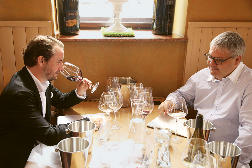 Weingutsbesuch Weingut Heribert Bayer Kellerei In Signo Leonis