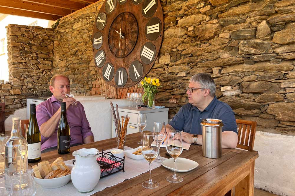 Weingutsbesuch Weingut Oskar Hager