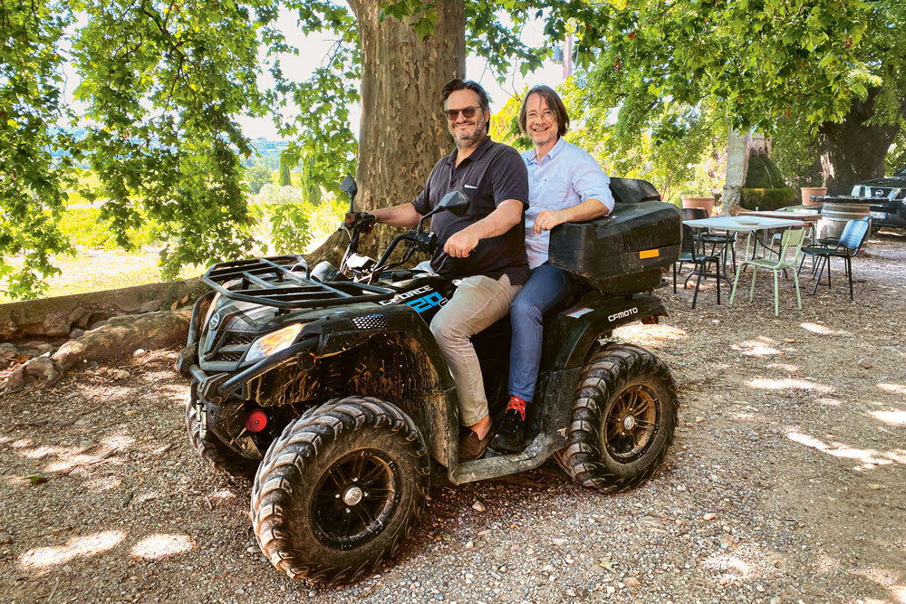 Weingutsbesuch Château de Saint Cosme