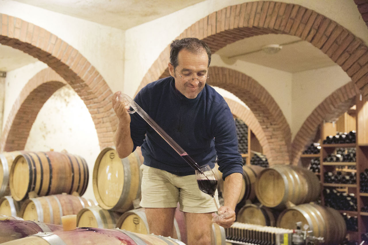Weingutsbesuch Château de Saint Cosme