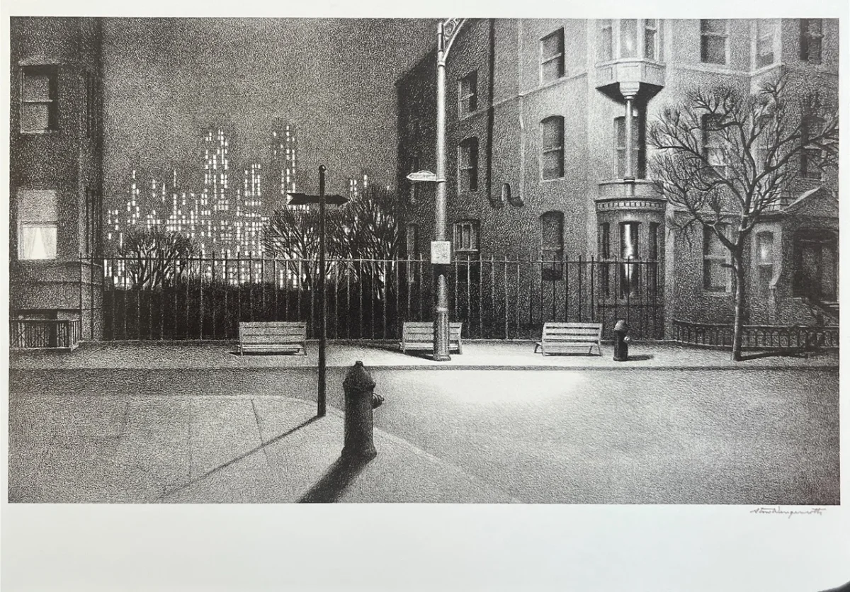 Stow Wengenroth «New York Nocturne» 1945