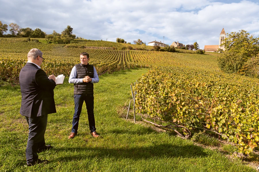 Weingutsbesuch Champagne Bernard Remy