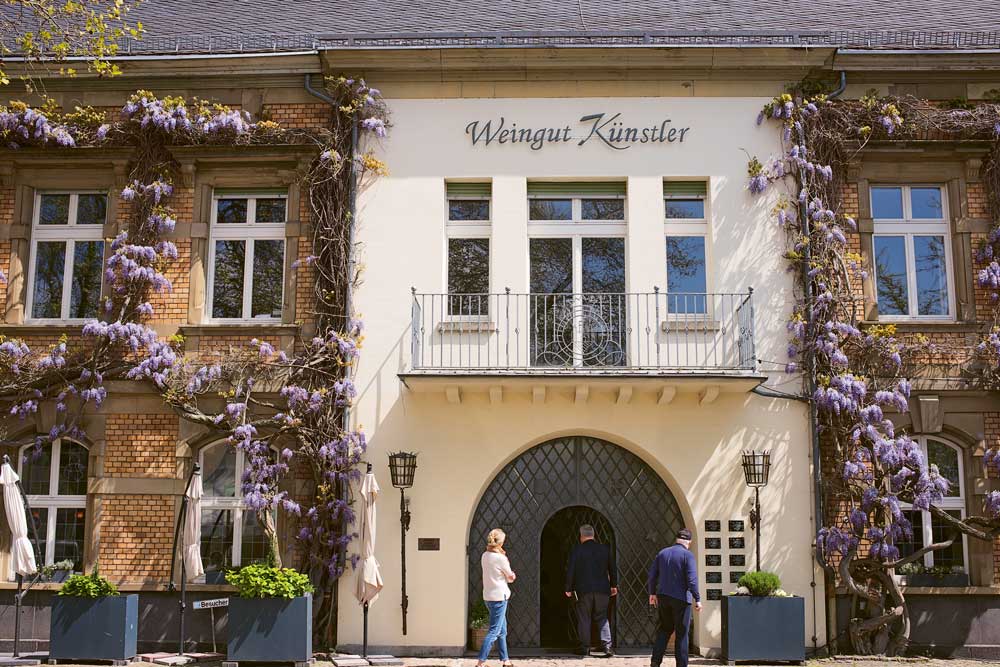 Weingutsbesuch Künstler