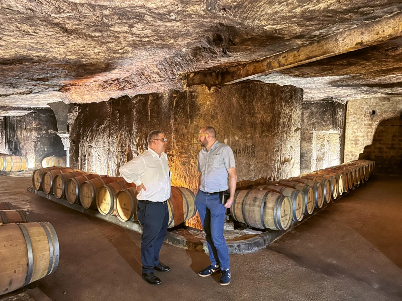 Weingutsbesuch Château de La Rivière, Fronsac