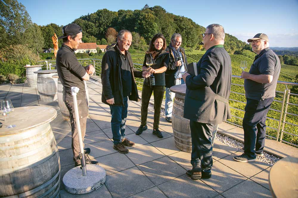 Weingutsbesuch Weingut Tement