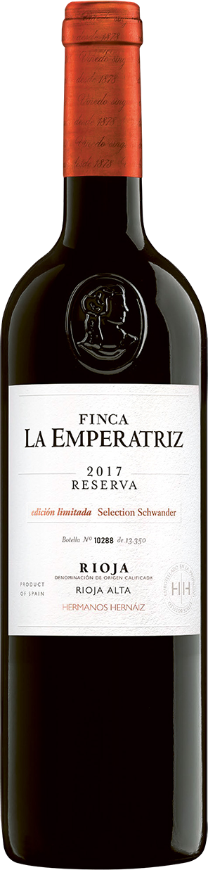 2017, Spanien Rotwein, Emperatriz, Selection Finca La Schwander Reserva, Rioja, |