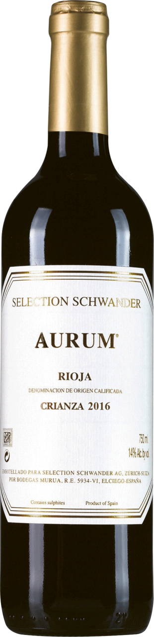 Rioja Aurum, Crianza (rot) 2016