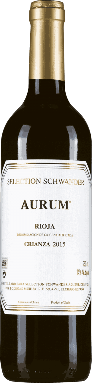 Rioja Aurum, Selection Schwander, Crianza (rot) 2015